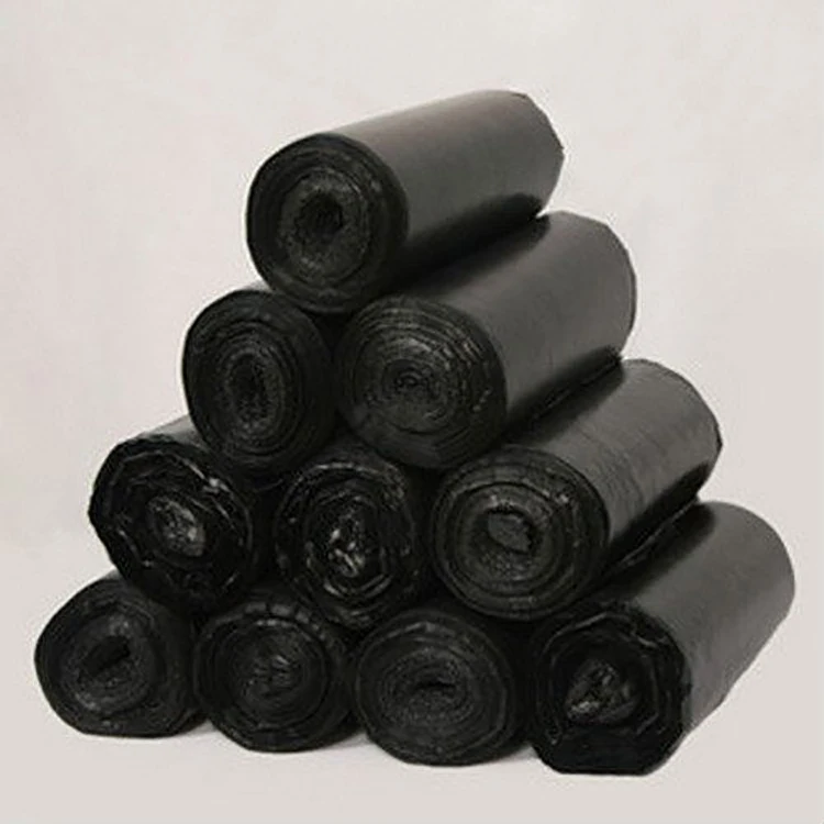 Черный полиэтиленовый пакет для мусора Ldpe