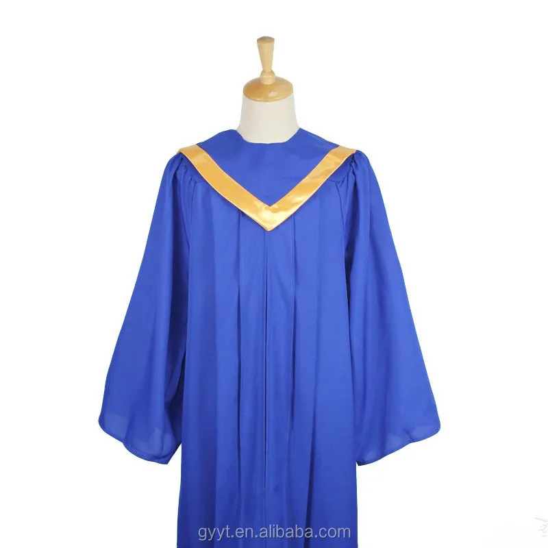 Yitong Fashion Clothing Church Pulpit Free Choir Robe with Choir Stoles