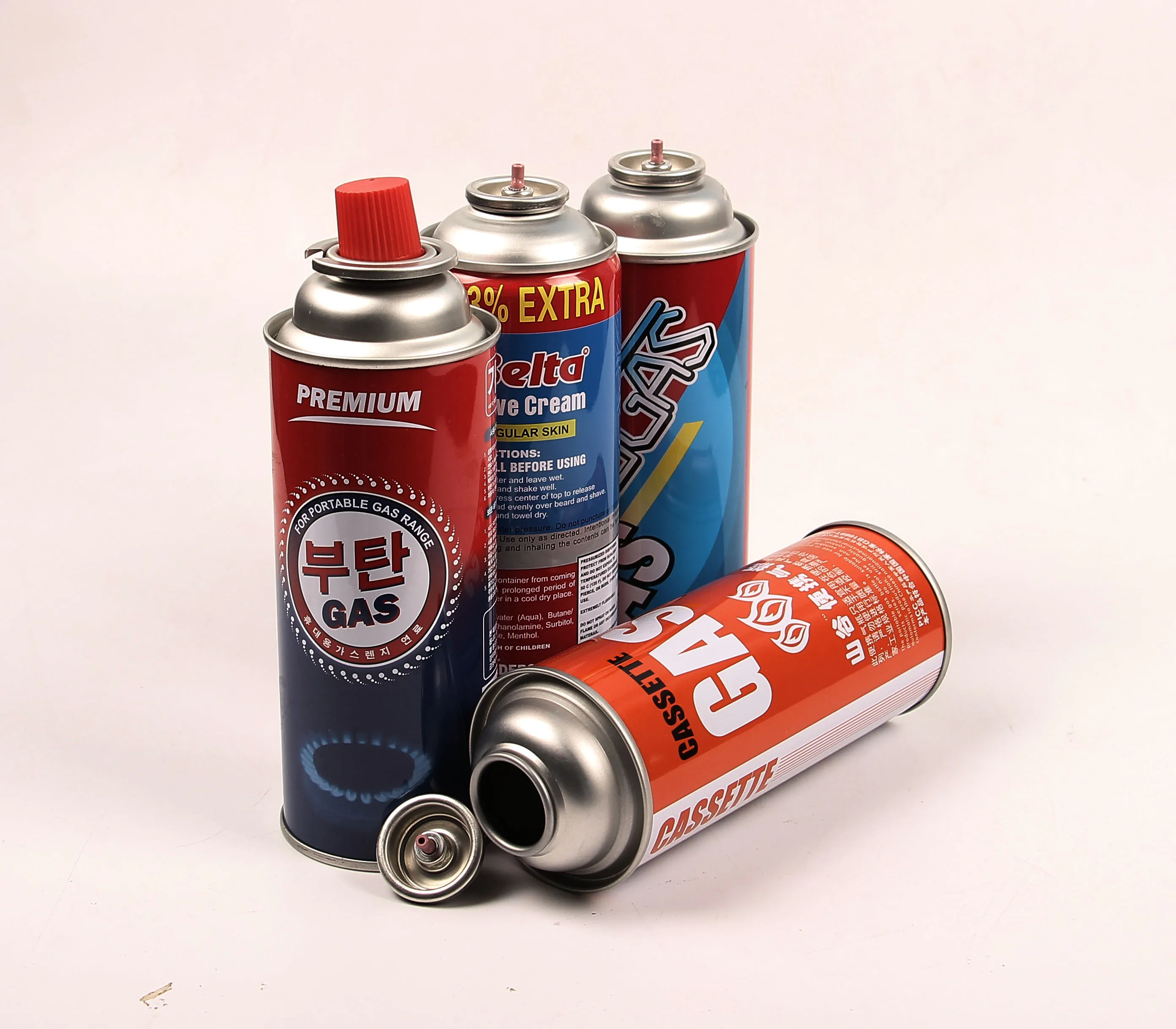 
Prime Butane gas cartridge and lighter gas can 