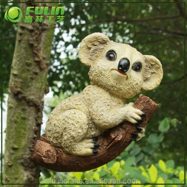 garden decoration resin squirrel figurine