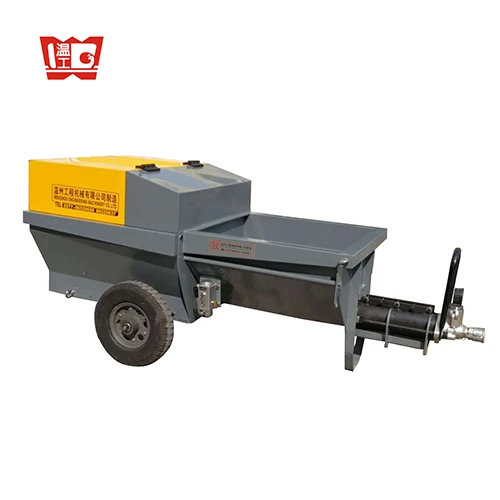 
diesel wall cement mortar plaster rendering spraying machine 
