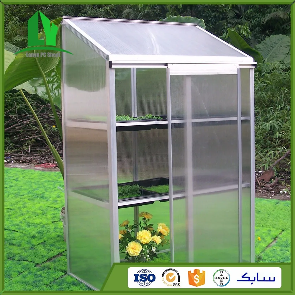 Good quality hot-sale polycarbonate sheet for small garden greenhouse
