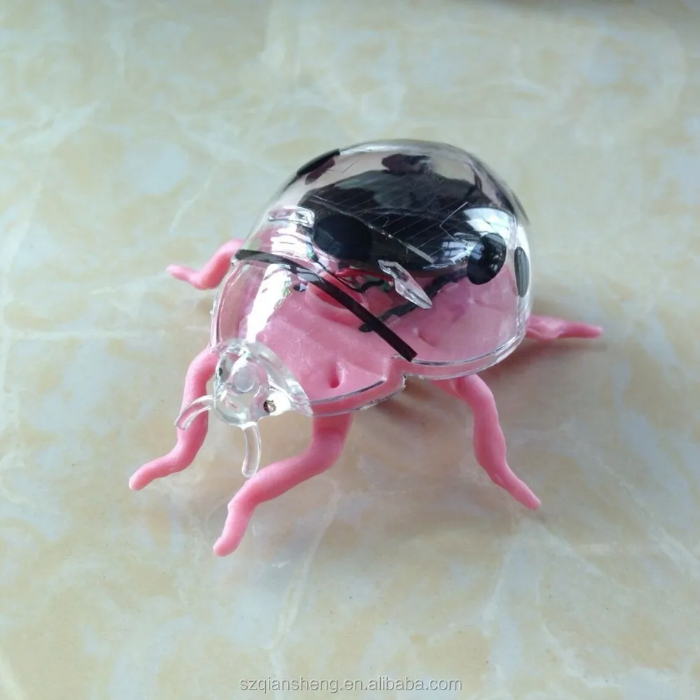 High Quality Promotion Mini Gift toys Black Beetle Educational Solar Funny Gift for Kids