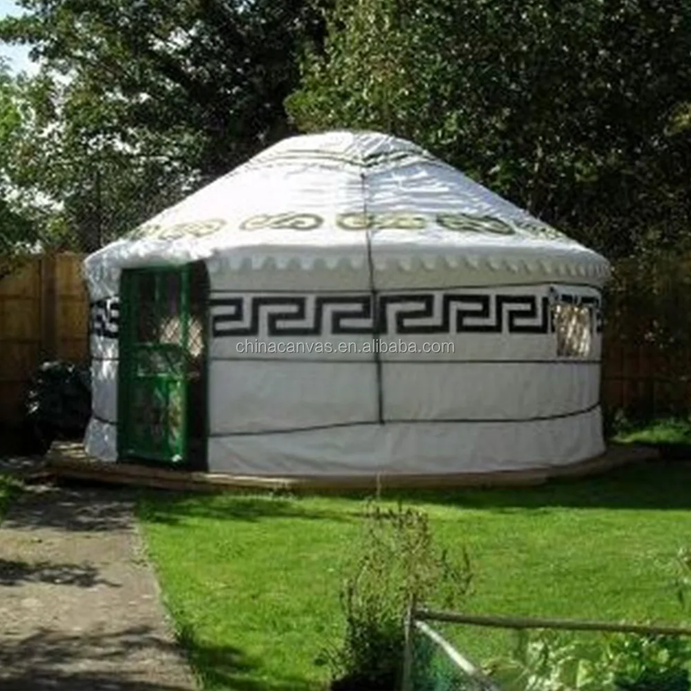 unique Mongolian yurt tent ger used in resort and holiday village