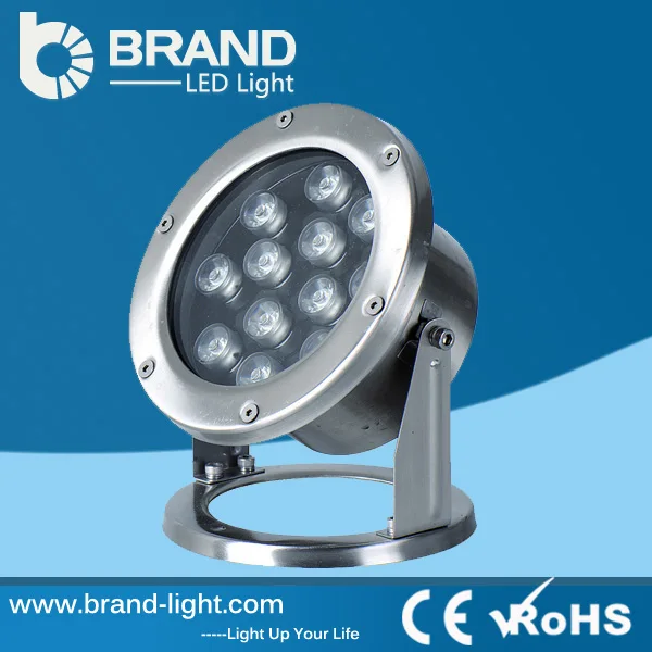 10W 12V RGB White LED Underwater Spot Light IP68 Waterproof Pond Aquarium Lamps