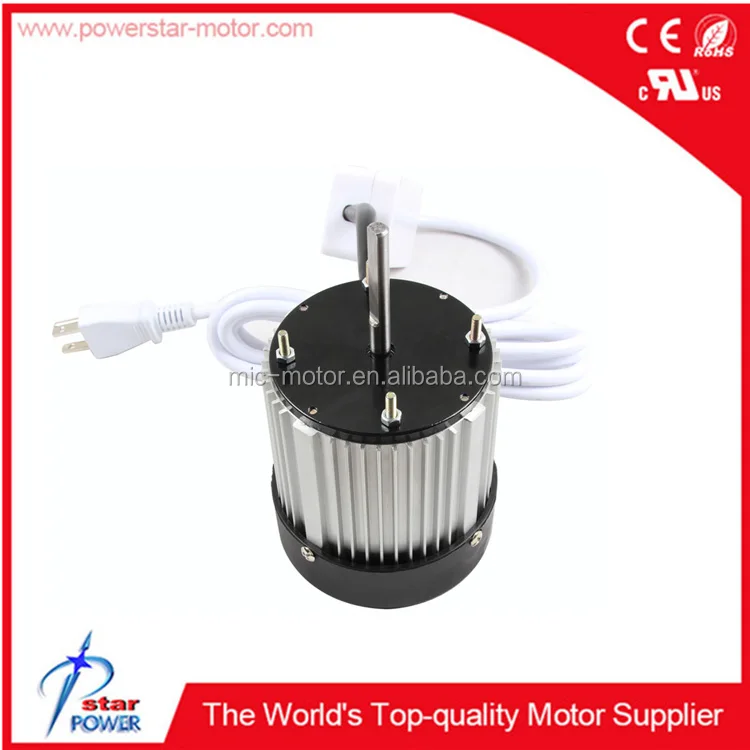 Factory price 37W 220V 4 pole 3.3 inch Motor for blowers evaporator fans