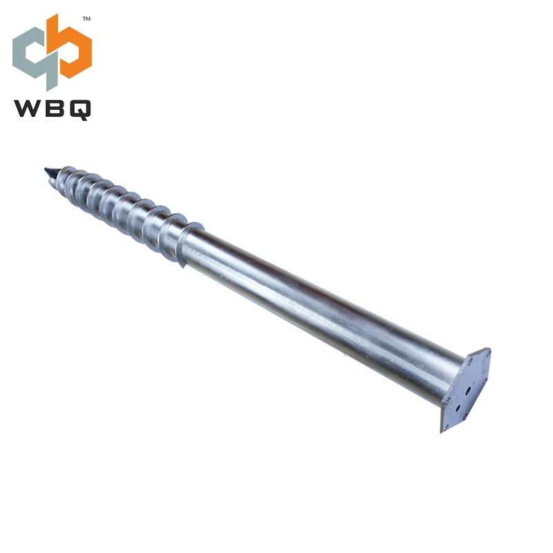 Полностью укомплектованные Заводские качественные заземляющие винтовые анкеры для рынка Канады