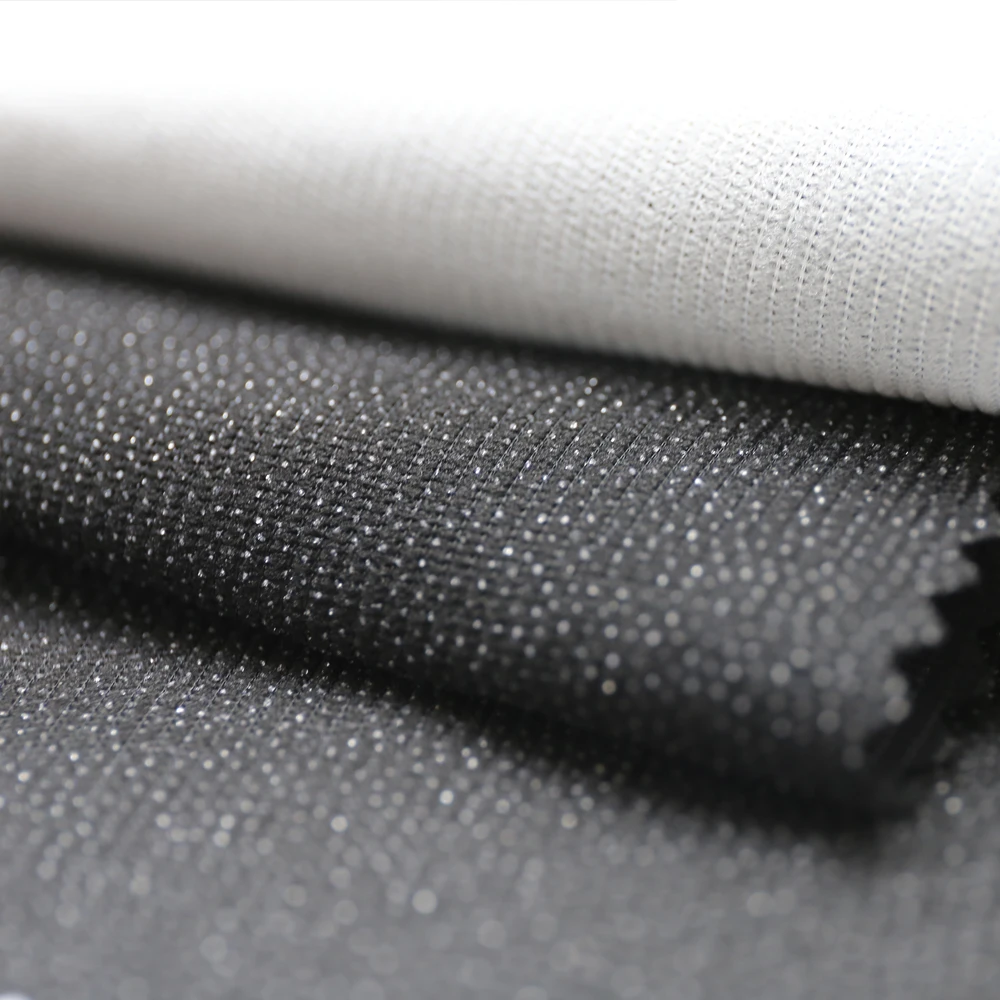 Hot Selling Lining Fabrics Material Interlining Warp Knitted Interlining W252