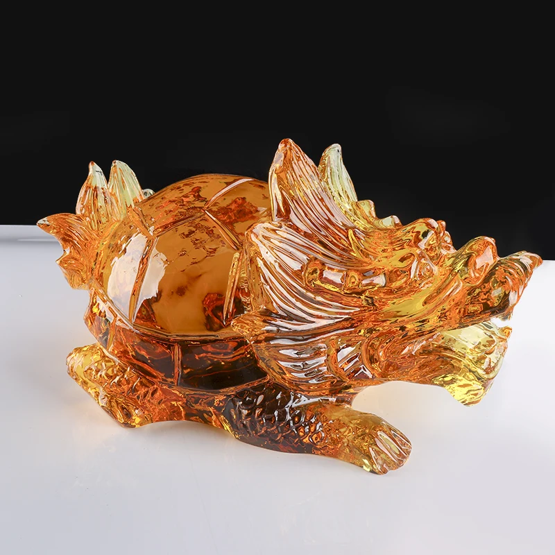 2018 Natural Quartz Crystal Animal Carving Rose Dragon Turtle