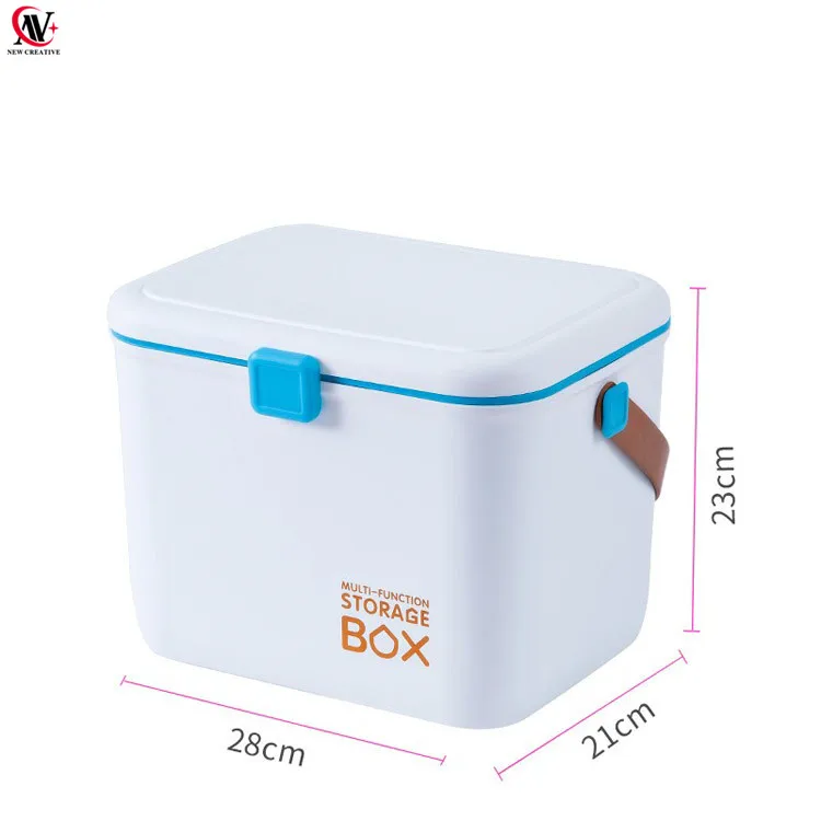 Emergency First Aid Kit Organizer Plastic Storage Container Large Medical Boxes