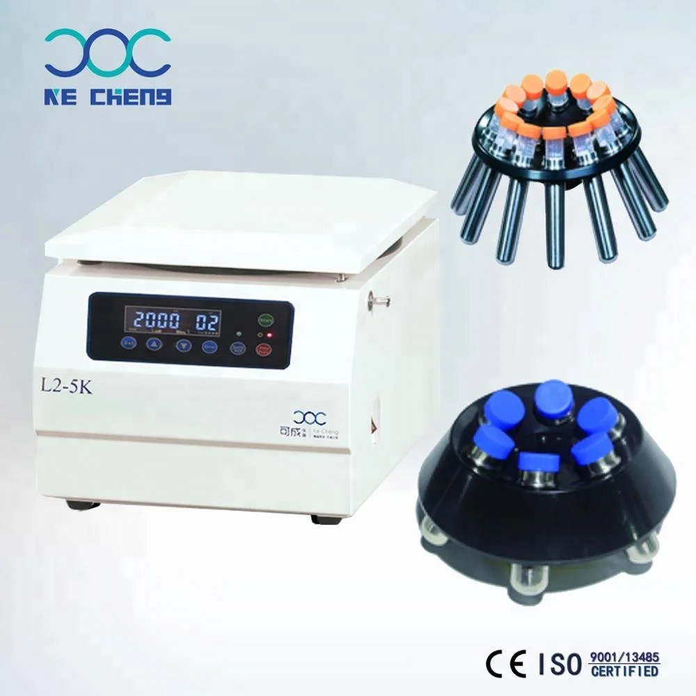 Changsha Supplies L2-5K Low-speed Benchtop price of centrifuge 4*100ml Laboratory serological bucket centrifuge