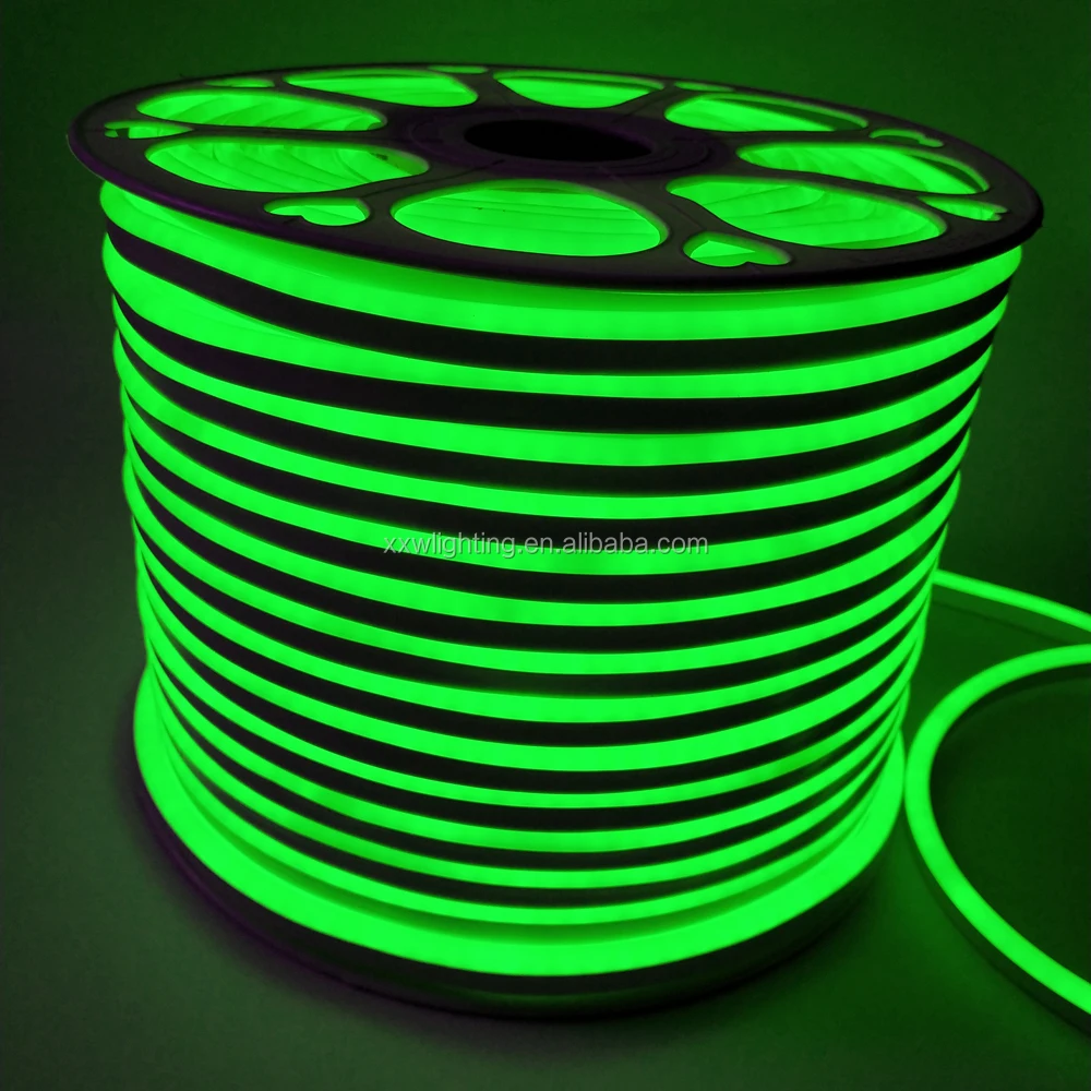 thick big slim led neon flex light with milky white jacket 220V 110V 127V 24V 12V