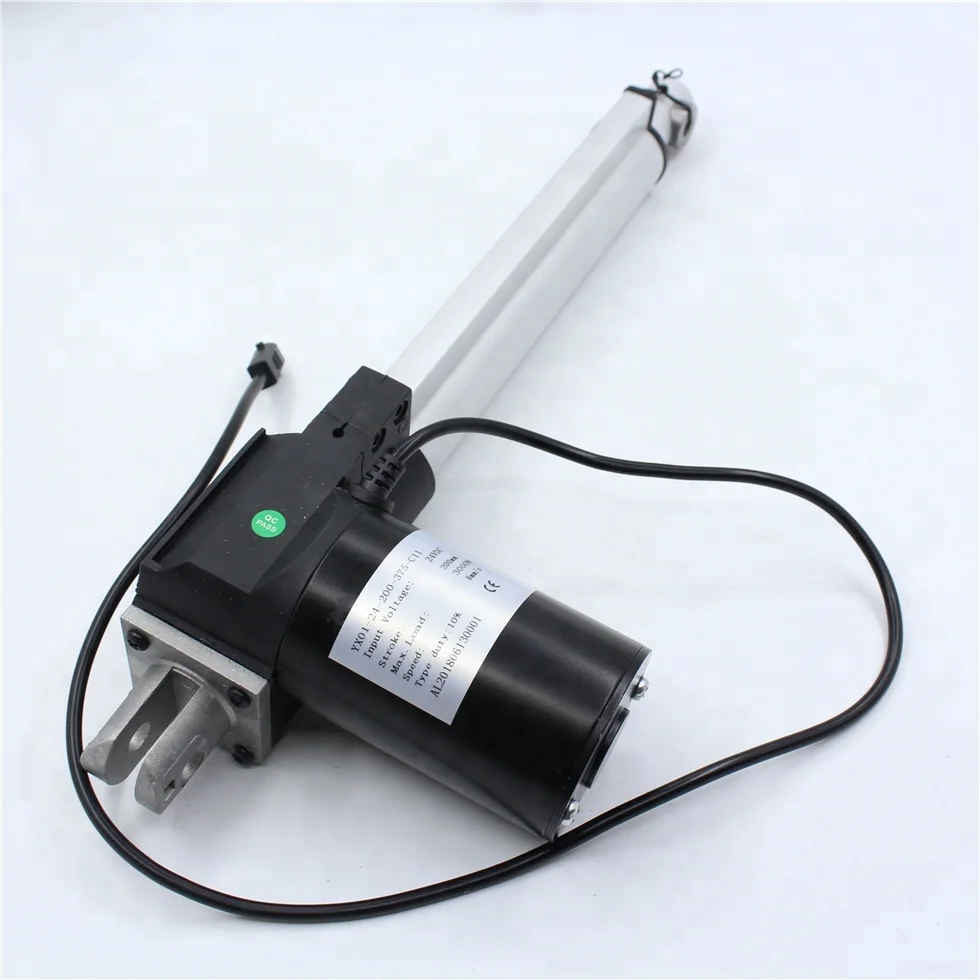 Stroke 500mm 20 inch Heavy Duty Linear Actuator 24V DC Reciprocating Motor 6000N 1322 Lbs Speed 6mm s