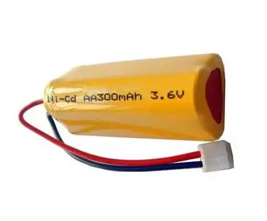 
3.6V AA300mAh AA*3 Ni-Cd rechargeable battery pack 