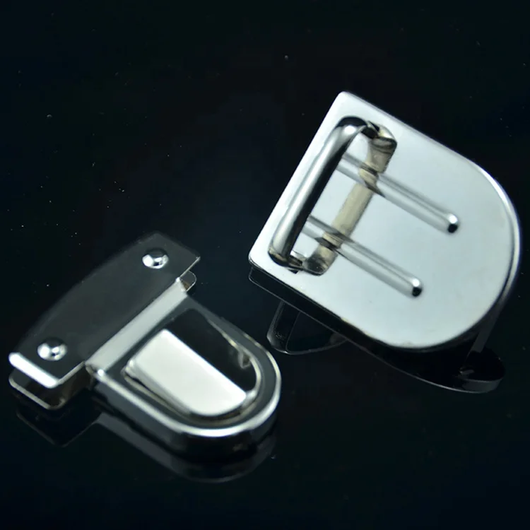 gold color iron lock accessories for suitcase or handbag or purse
