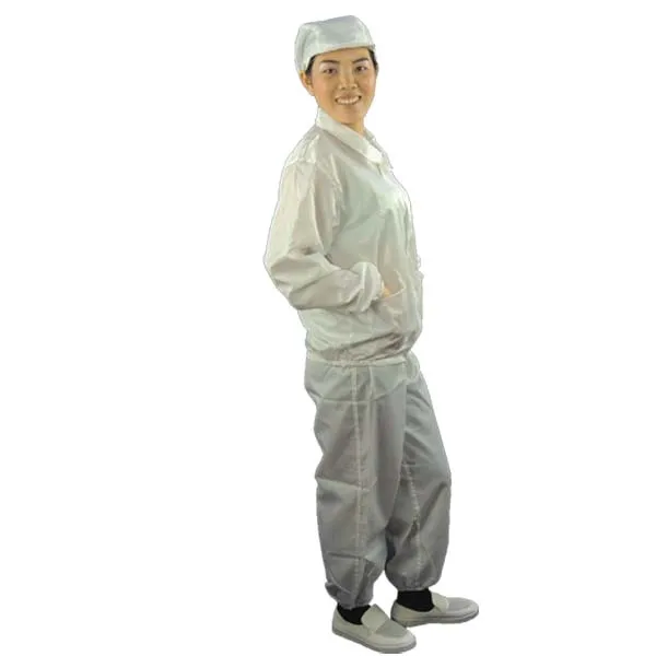 Cleanroom Clothing Washable Antistatic Coverall esd Working Overall Elastic Cuff Jacket Lab suit