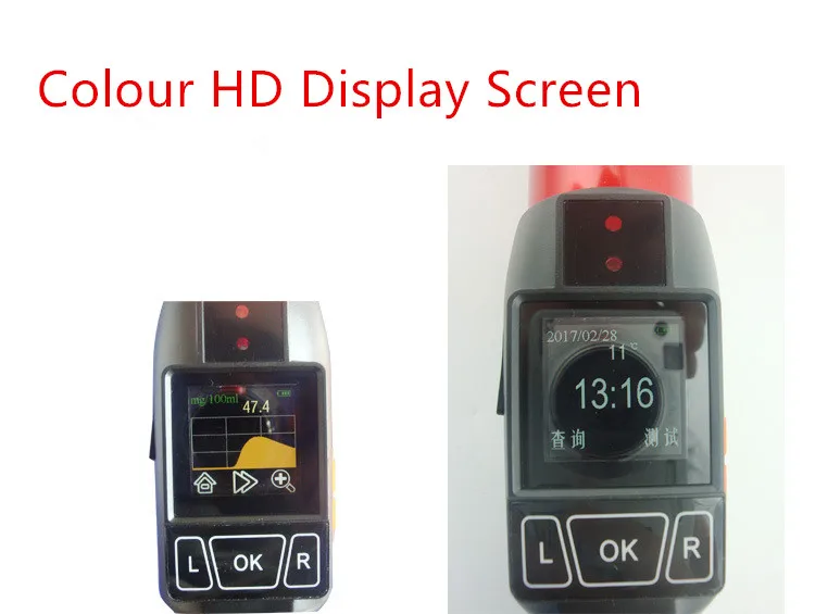 Заводская оптовая продажа OEM Cheetah-1 портативный стробоскоп с ЖК-дисплеем Датчик топливной ячейки полицейский алкотестер