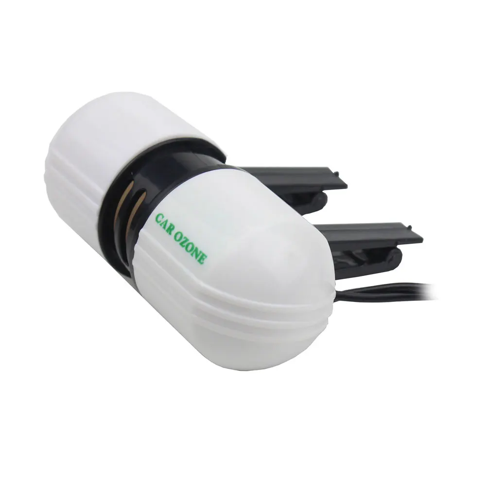Air Purifier Mini Car Ozone Generator 12V Ozonizador Ozone Air Cleaner ozone output 7.5mg/H car air freshener vent  clip