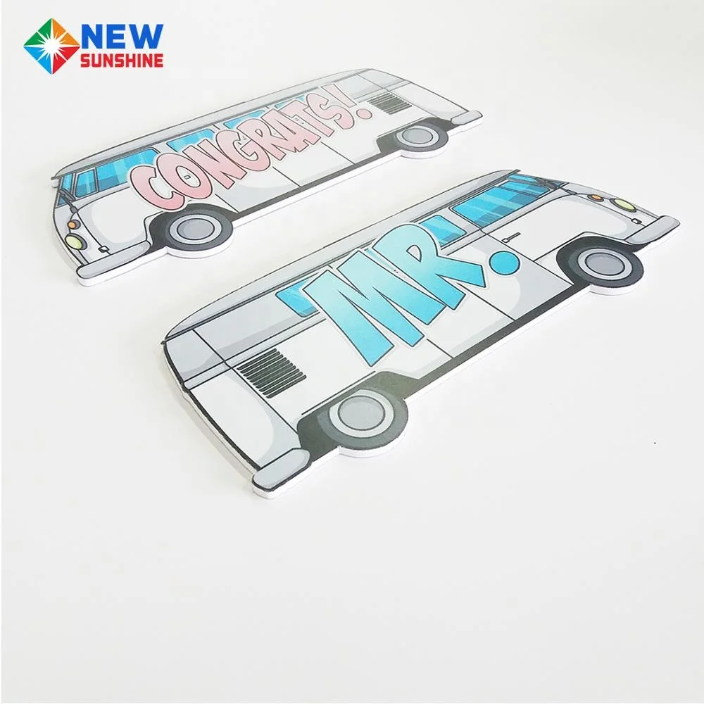 
Promotional digital printing Die Cut PVC, pvc Foam Board Signs 