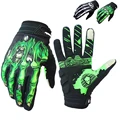 RIGWARL Bone Design Cycling Gloves Full Finger Touch Screen GEL Skeleton Breathable Gloves Motorbike Guantes Moto