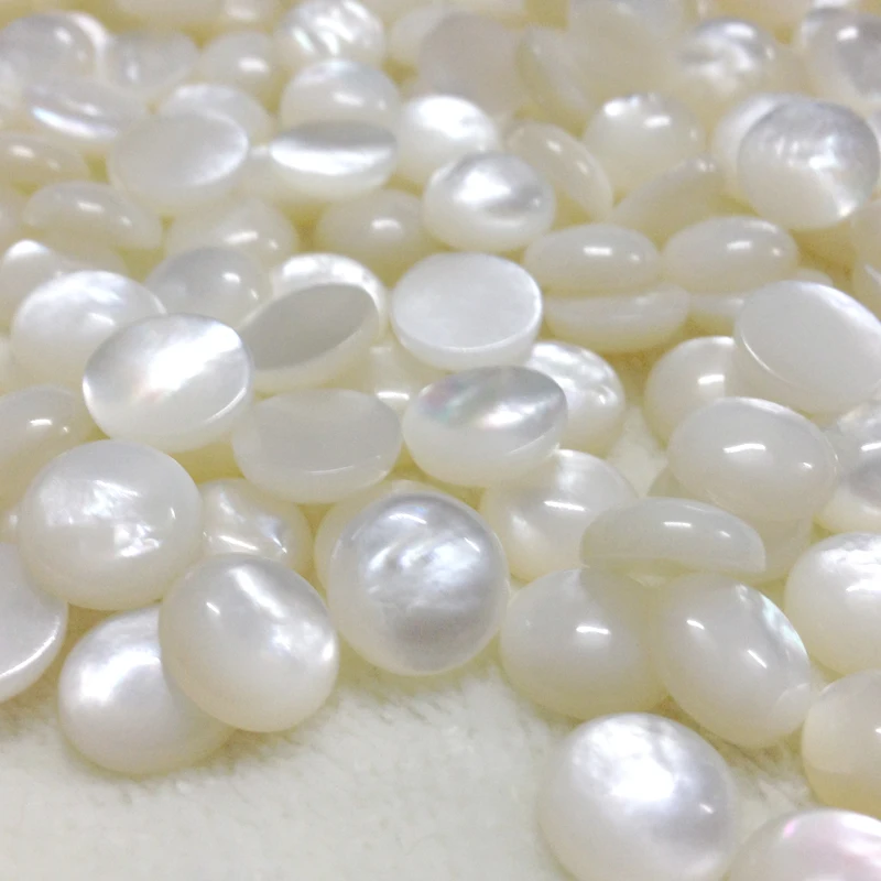 Mother of pearl shell beads for jewelry setting cheap price loose stone beads
