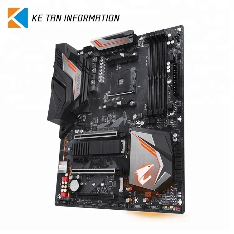 GIGABYTE X470 AORUS Ultra Gaming Used Motherboard with AMD AM4 Socket Supports AMD Ryzen 5000 series processors