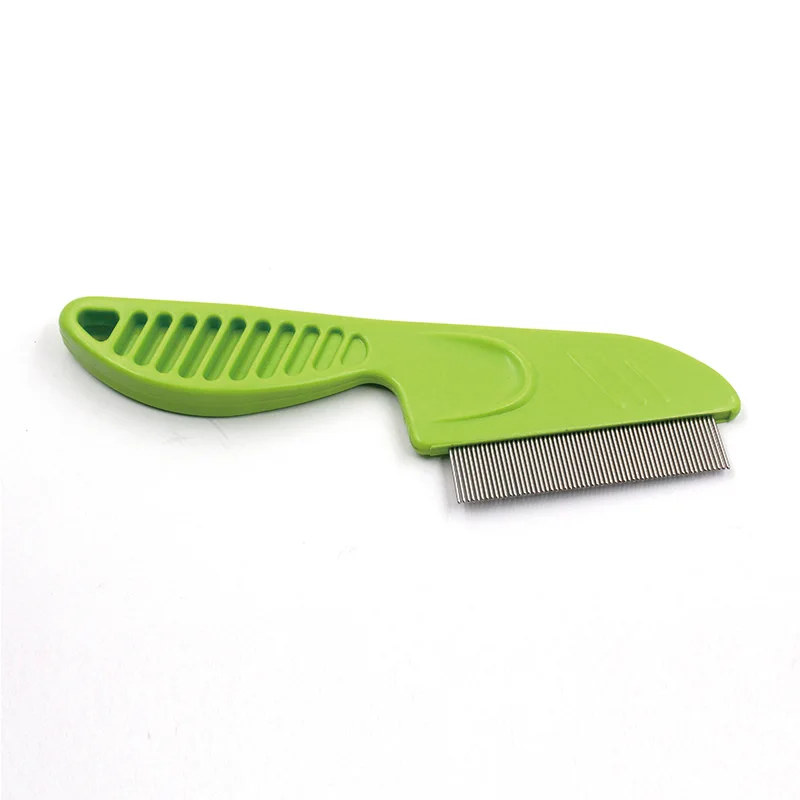 Pet Products Hair Grooming Stainless Steel Flea Lice Comb For Small Dogs And Cats