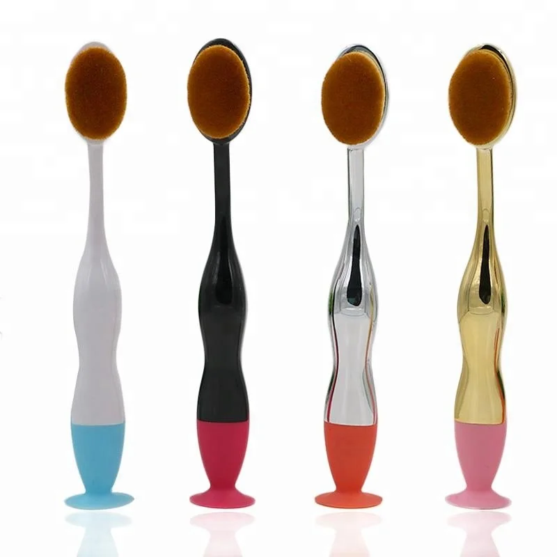 DW Tooth brush Private Label Foundation Powder Single Brush Makeup Brush
