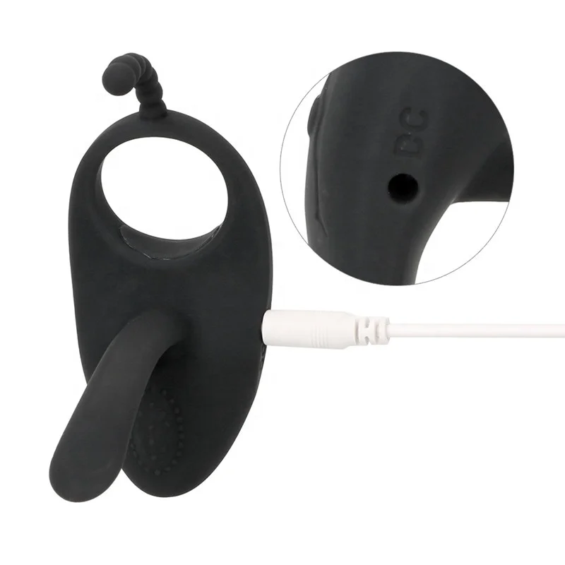 Vibrating Penis Ring Male Cock Ring 7 Speed G-spot Vibrator