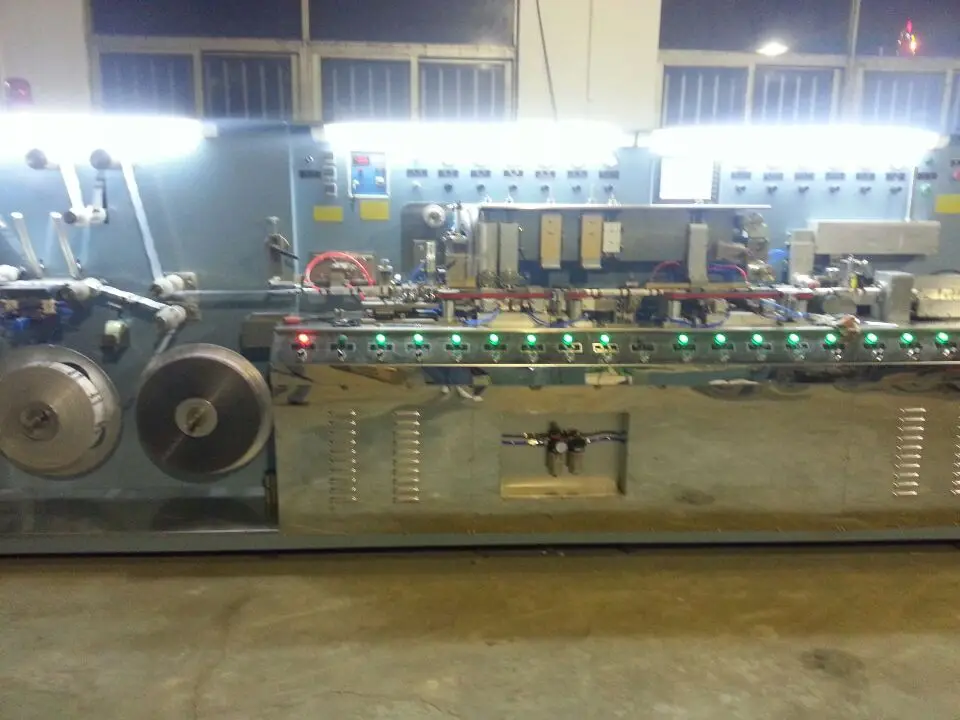 Soft aluminum collapsible tube production line for making aluminum tubes