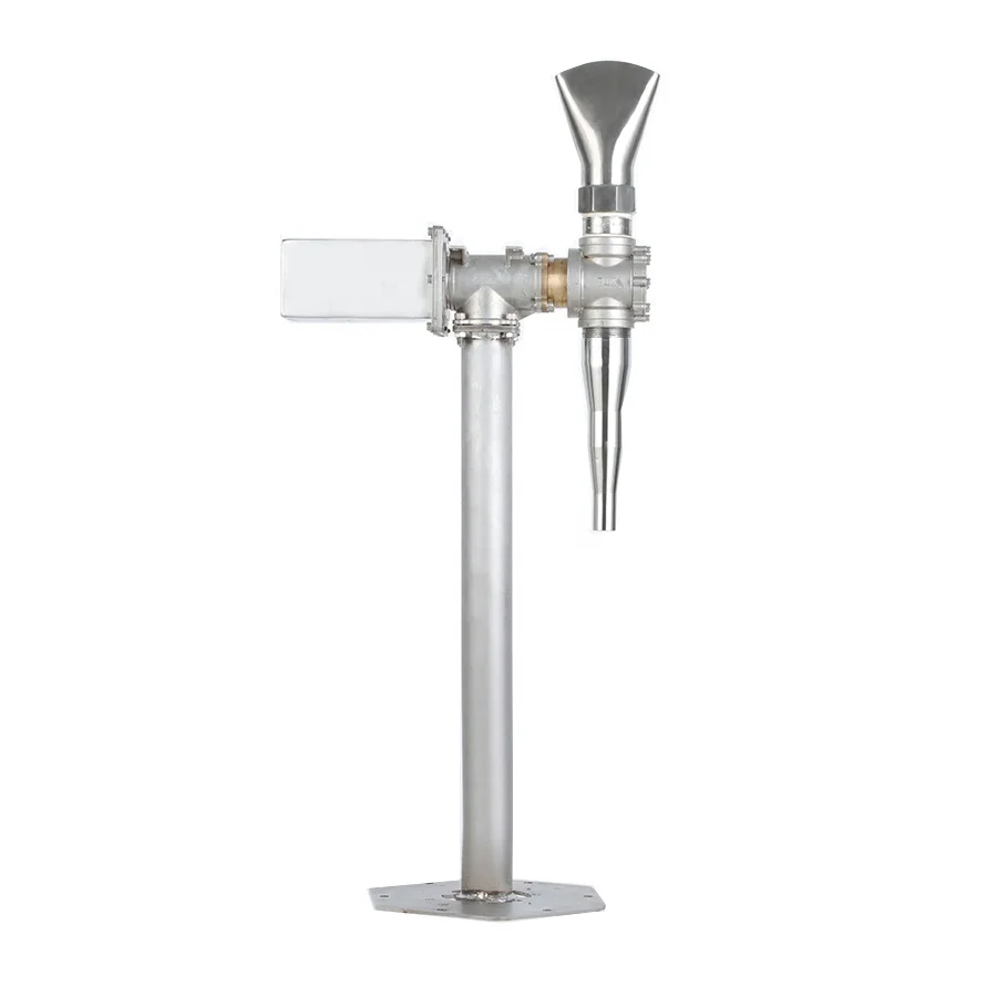 DMX512 Garden Water Fountain Outdoor Decorative Water  Fountain Spouts Rotating Swivel 1Axis Nozzles With two Jets