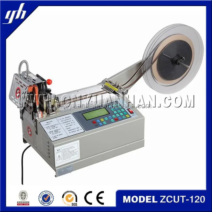 Strip tape cutting machine/hot blade webbing cutter