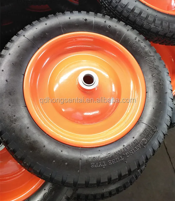 Russia Ukraine East Europe market model double wheel wheelbarrow wb6404b