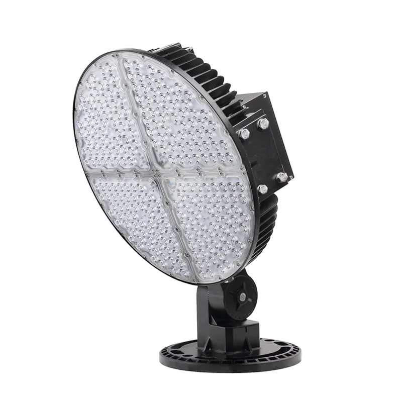 
Round Shape Narrow Beam 600W 1200W Stadium LED Flood Light for Football Field 