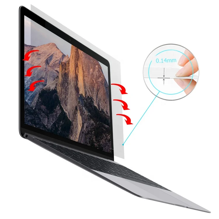 Anti Spy Privacy Protect Full Coverage TPU Laptop Screen Protector