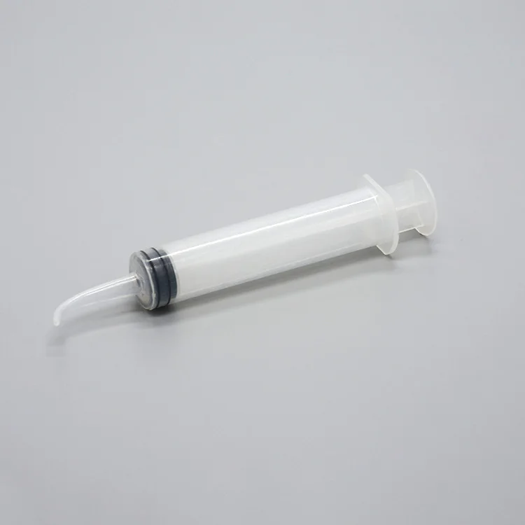 
Disposable plastic curved tip syringe dental syringe 
