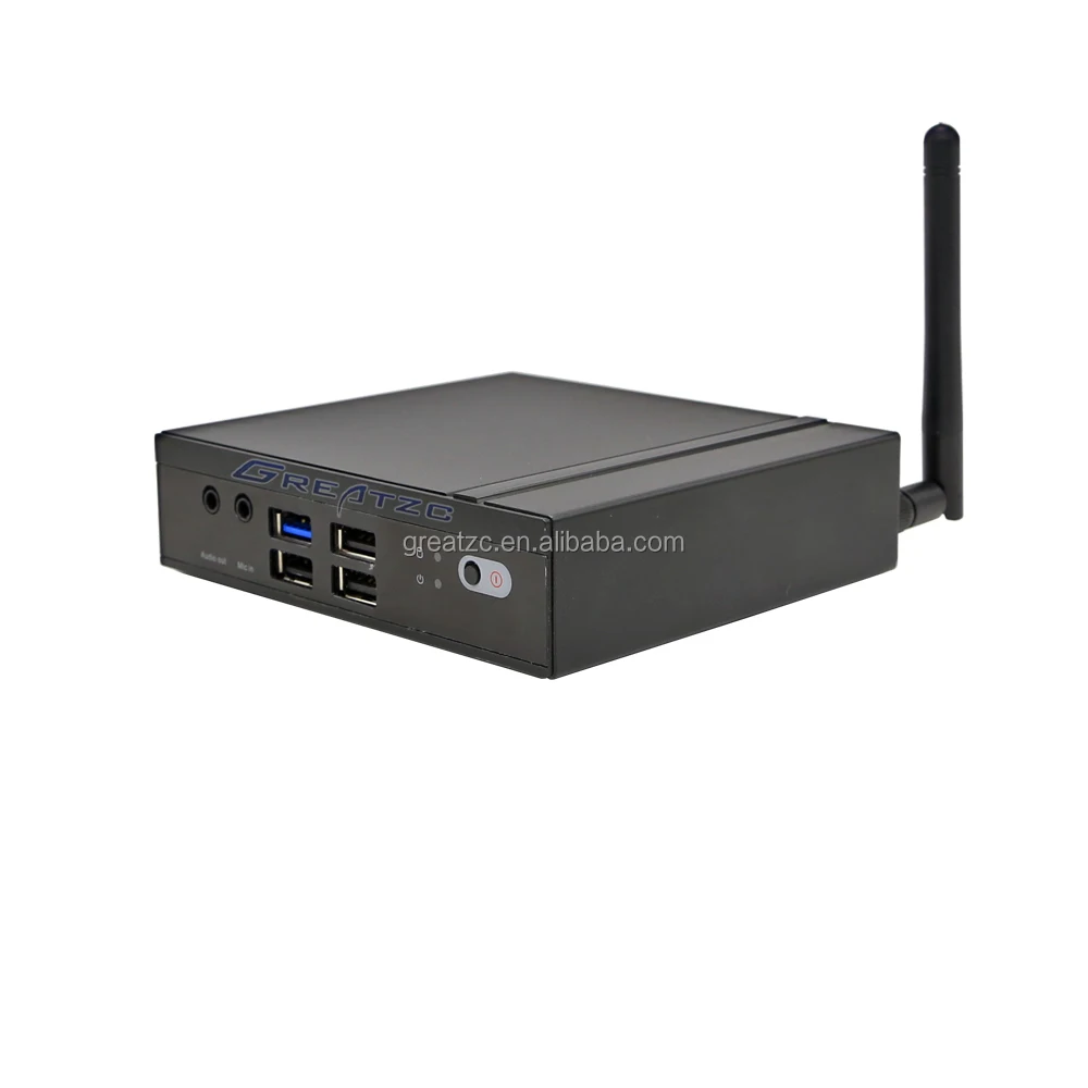 ZC-G2807 Barebone Media Player N2807,Intel HD Graphics Mini PC Media Player With USB 3.0