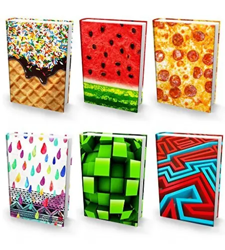 
2019 hot sale custom promotional bookcover stretchable fabric book cover 