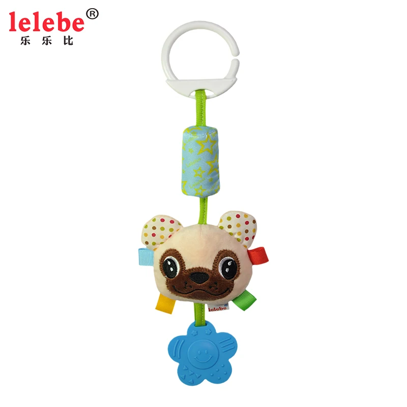 Cute owl bed hanging plush toy bed bell pendant car pendant new plush pet toy for animals