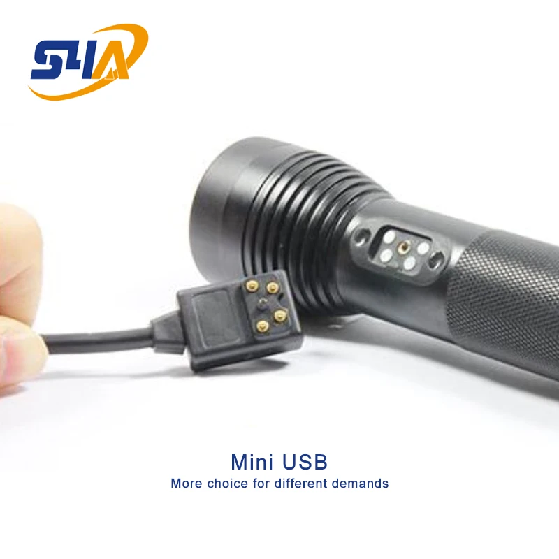  LED Lighting Guard tour probe built-in rechargeable lithium