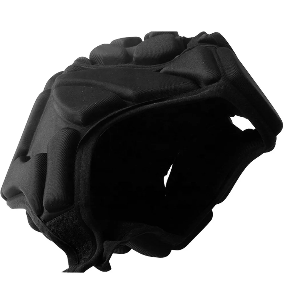 Size Customized Soft Padded Headgear Soccer Helmet Rugby Cap