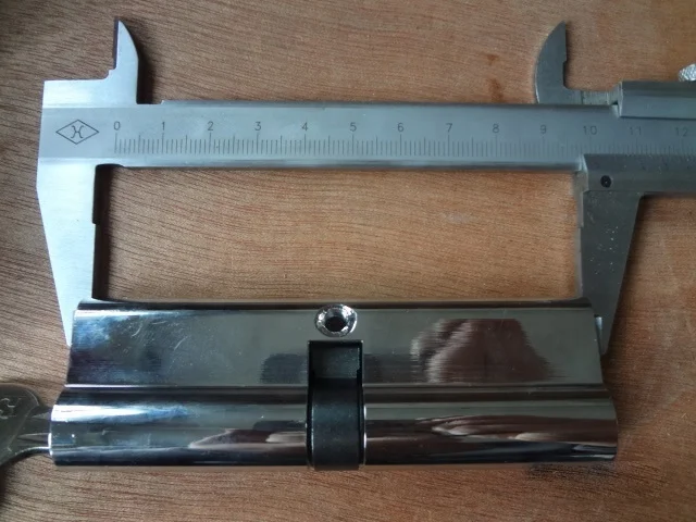 Door cylinder lock 100mm double open aluminum cylinder