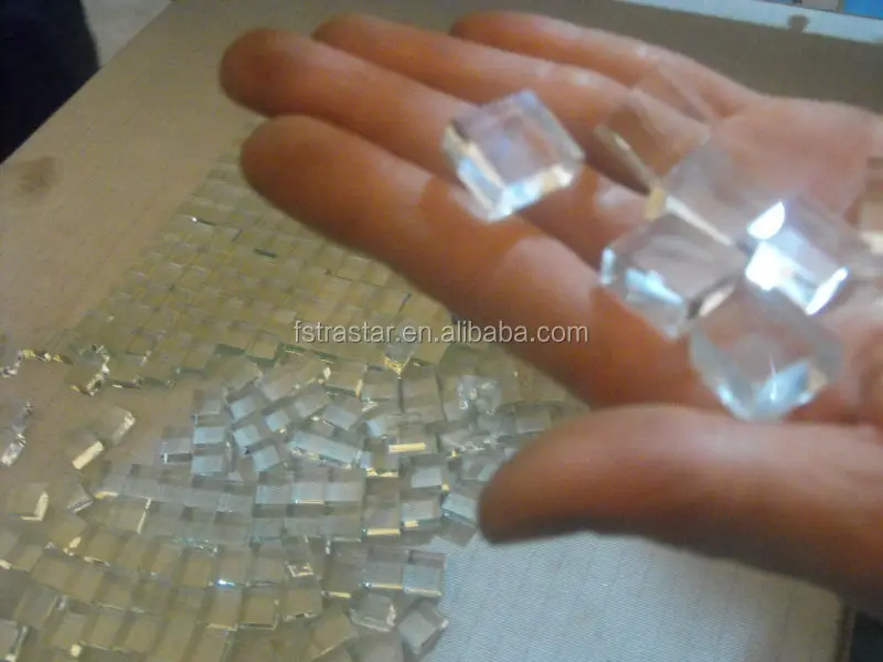 Hot sale Glass mosaic chips breaking machine for glass mosaic punching production line