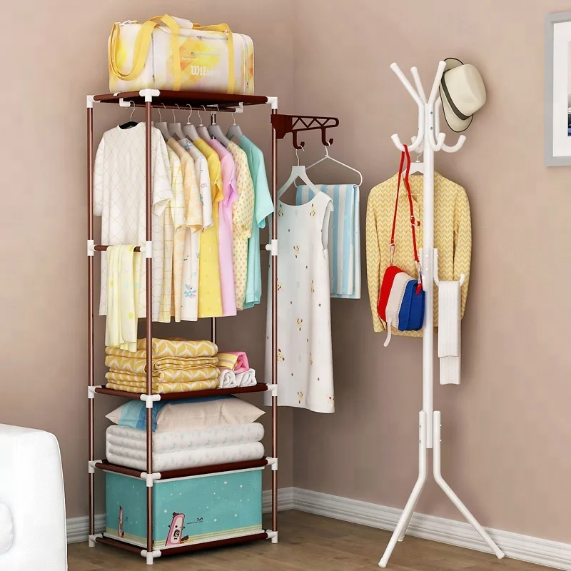 
1.75m metal jacket cap jacket vertical tree bag hanging bag rack hanger tree coat rack 