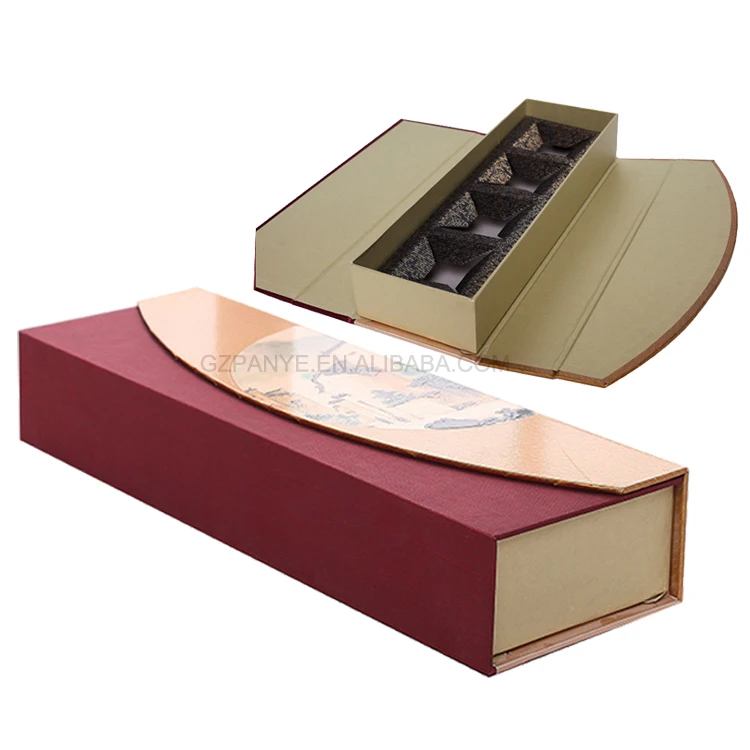 Классическая бумажная коробка для пирожных ручной работы в форме Луны/бумажные пищевые коробки для печенья