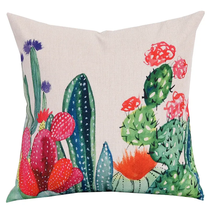 Hot Popular Cotton Linen Pillow Home Decorative Cushion Covers