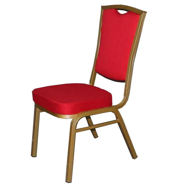 Wedding party aluminum hotel banquet hall reception chair
