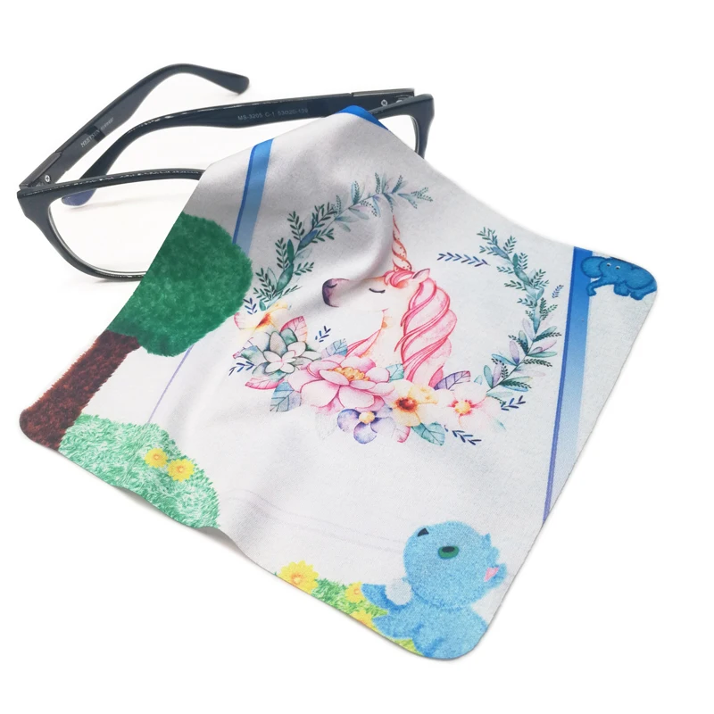 Eco-friendly Efficient Eye Glasses Cleaning Microfiber Optical Lens Cloth