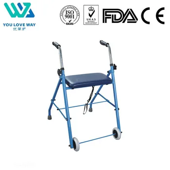 Walking aid for the elderly trolley Walker
