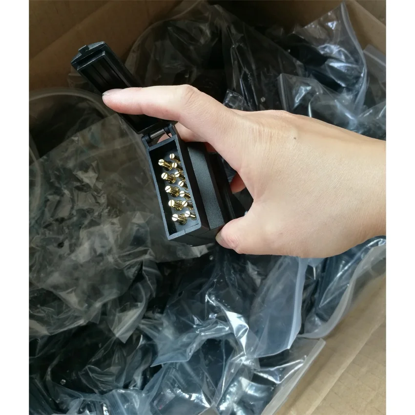 FACTORY DIRECT Australia trailer socket trailer connector 12 pin  flat connector